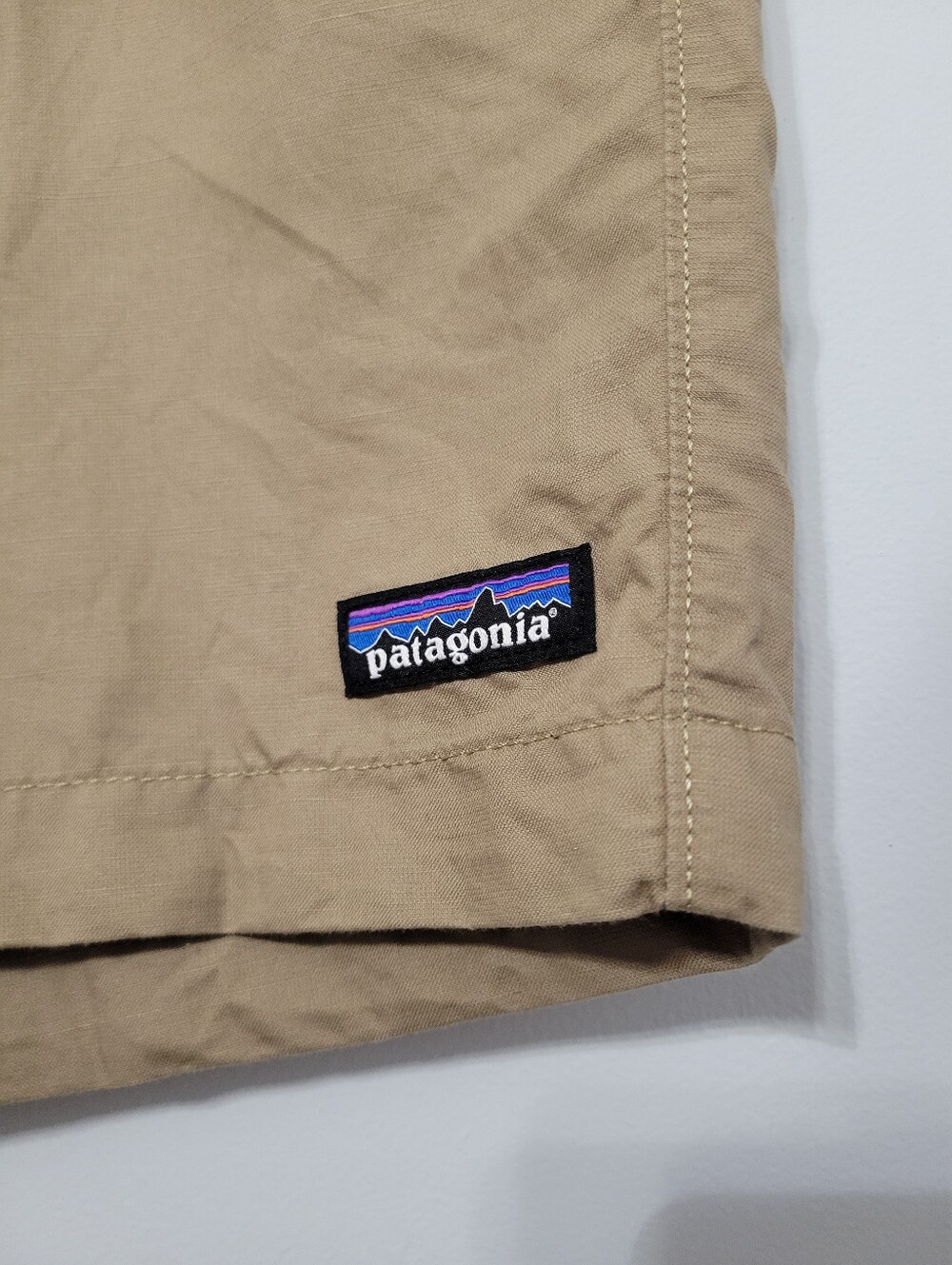Patagonia Men's Lightweight All-Wear Cotton Hemp Shorts 8" Size 36 Mojave Khaki - Picture 3 of 14